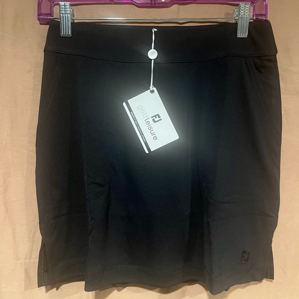 FootJoy Black Golf Skirt w/ built in shorts